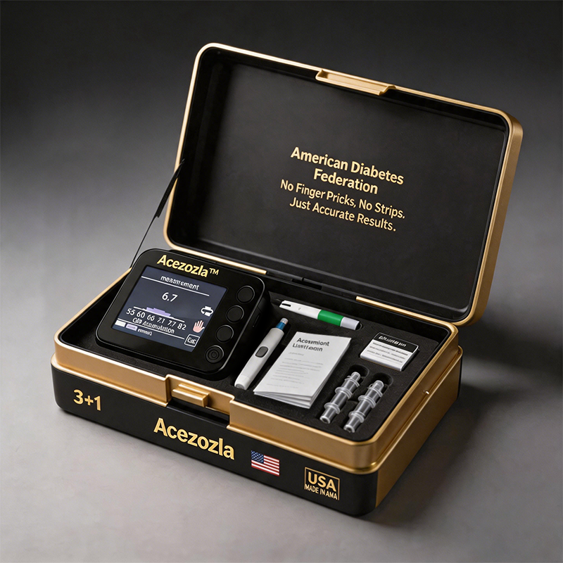 Acezozla™ Pain-Free Non-Invasive Glucose Monitor – 99.9% Accuracy + FREE Gift 🎁 TGA Approved