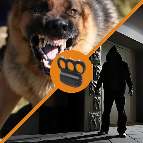 TripleShock Stun Device – Rechargeable Electric Deterrent Device with LED Flashlight